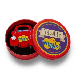 Erstwilder The Big Red Car Brooch^ Brooches
