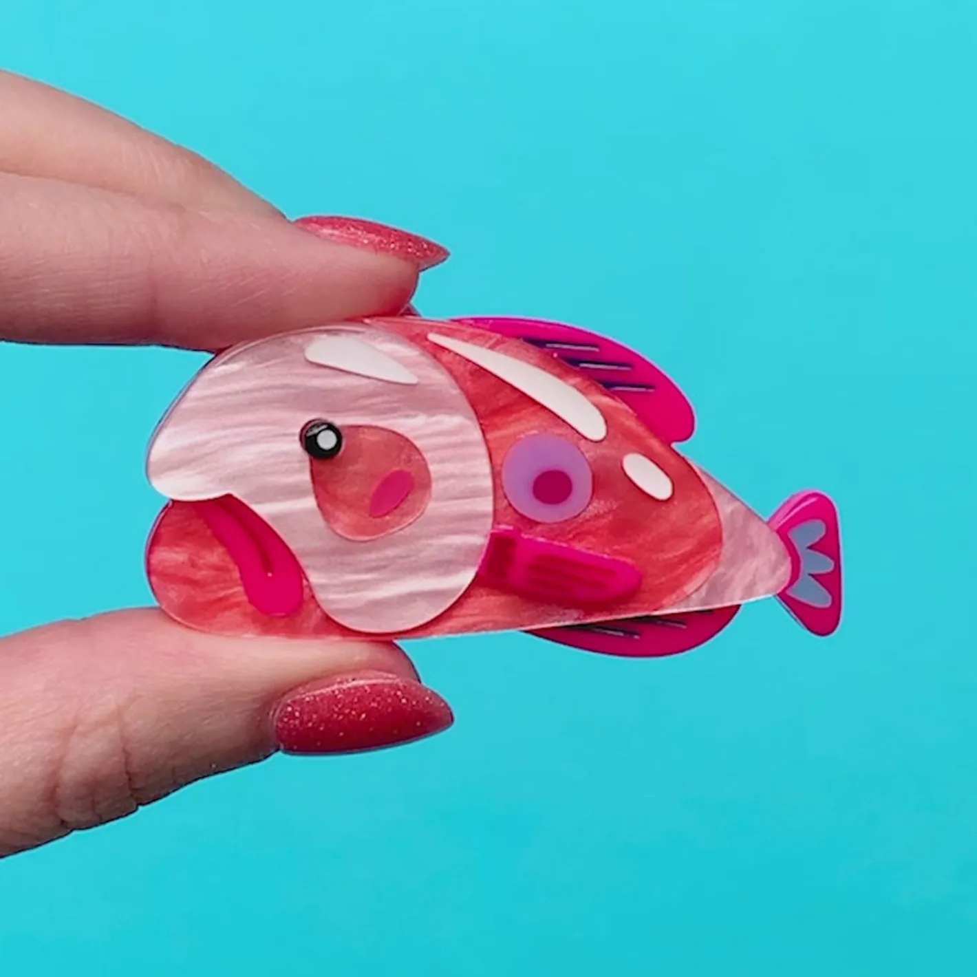 Erstwilder The Blissful Blobfish Brooch^ Brooches