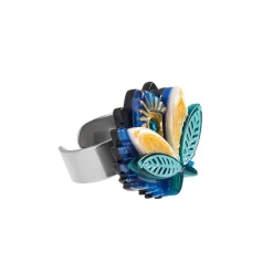 Erstwilder The Blue Lotus Ring^ Rings