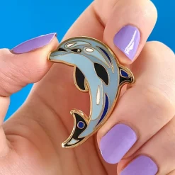 Erstwilder The Boastful Bottlenose Dolphin Enamel Pin^ Enamel Pins