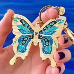 Erstwilder The Butterfly 'Gunggamburra' Key Ring^ Enamel Key Rings