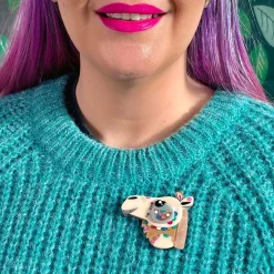 Erstwilder The Cautious Camel Brooch^ Brooches