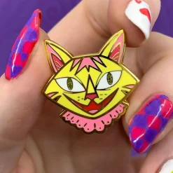 Erstwilder The Cheshire Cat Enamel Pin^ Enamel Pins