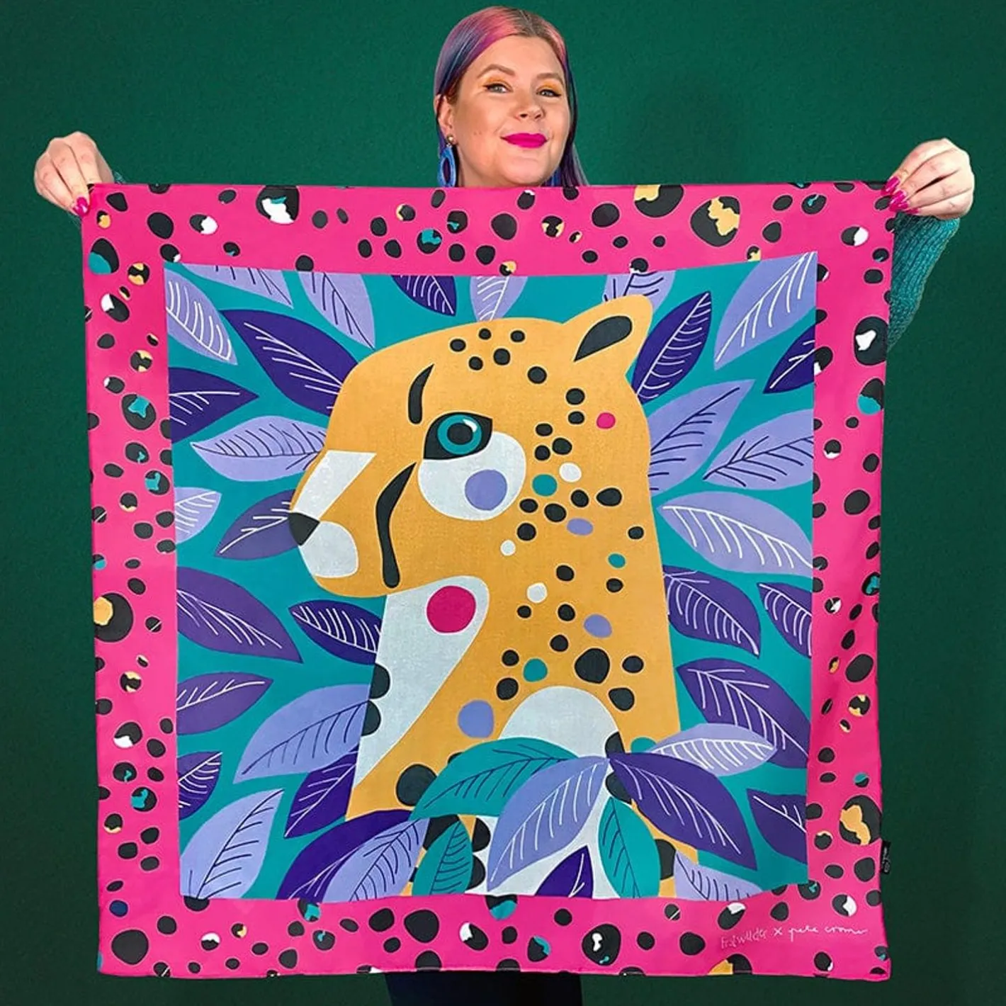 Erstwilder The Choosy Cheetah Square Scarf^ Scarves