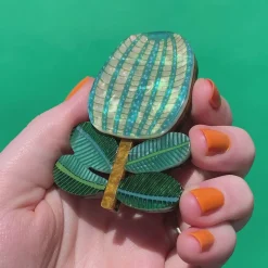 Erstwilder The Colour Of Envy Brooch^ Brooches