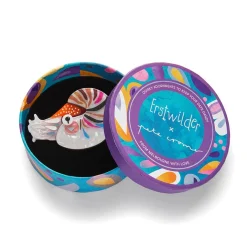 Erstwilder The Cryptic Chambered Nautilus Brooch^ Brooches
