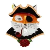 Erstwilder The Cunning Captain Fox Brooch^ Brooches