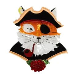 Erstwilder The Cunning Captain Fox Brooch^ Brooches