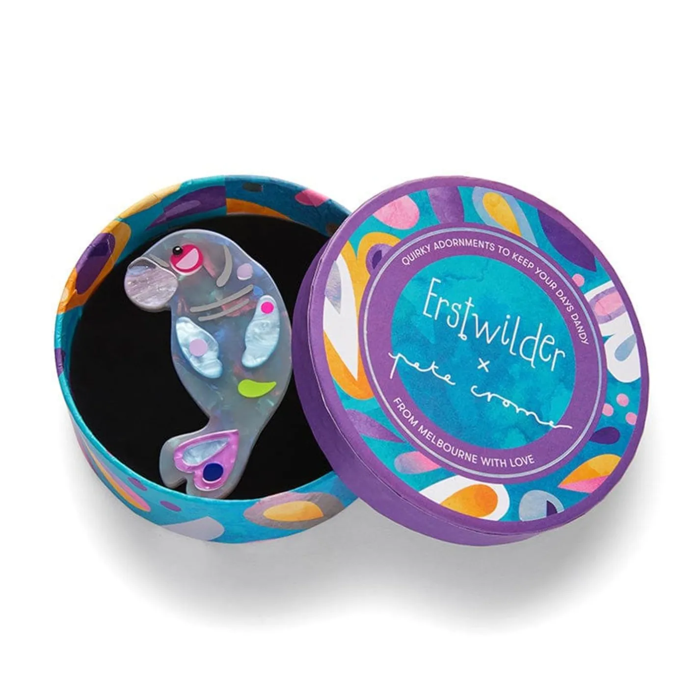 Erstwilder The Dutiful Dugong Brooch^ Brooches