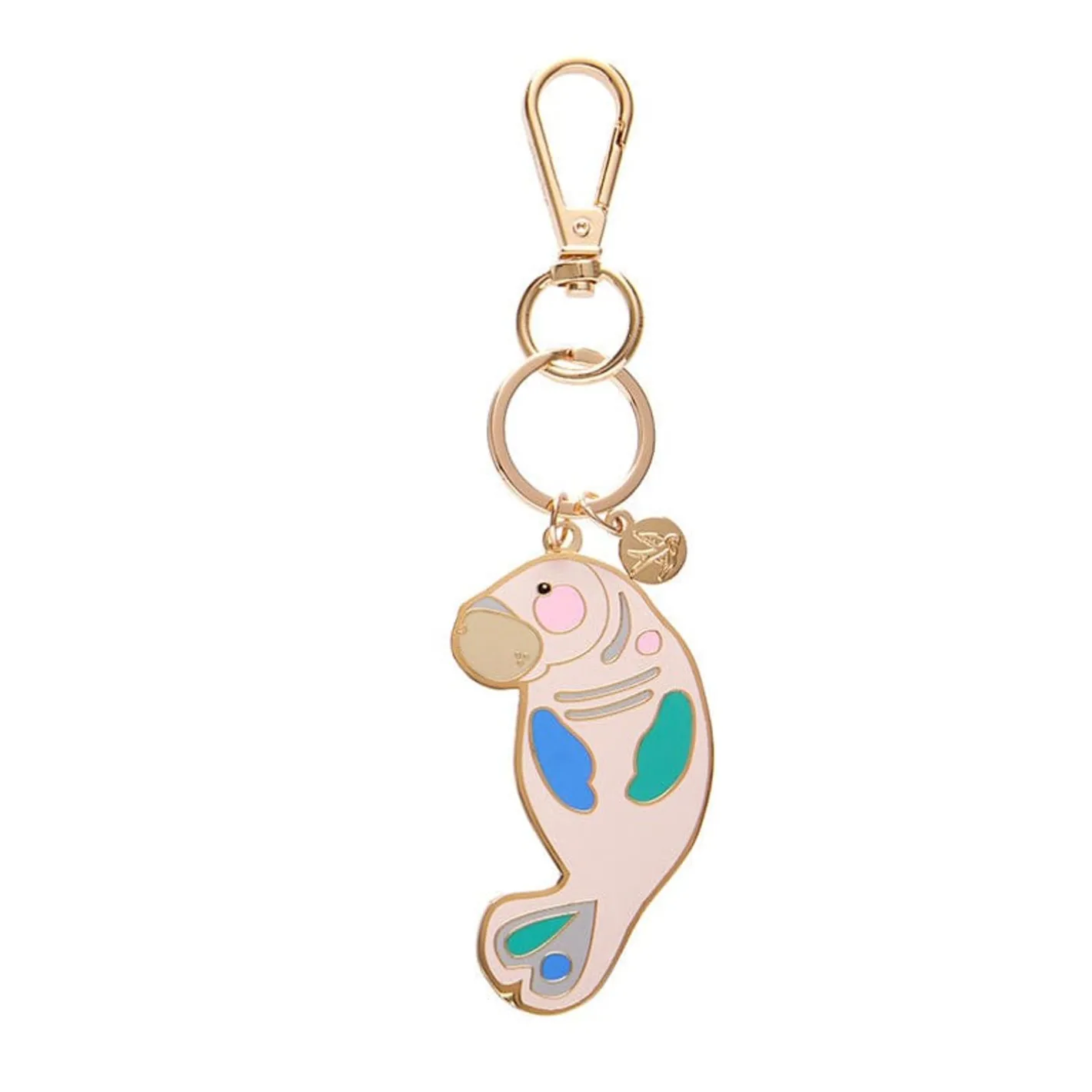 Erstwilder The Dutiful Dugong Enamel Key Ring^ Enamel Key Rings