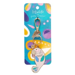 Erstwilder The Dutiful Dugong Enamel Key Ring^ Enamel Key Rings