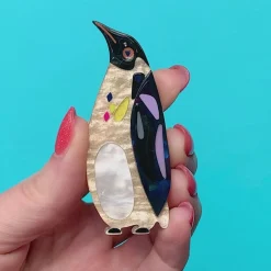 Erstwilder The Emboldened Emperor Penguin Brooch^ Brooches