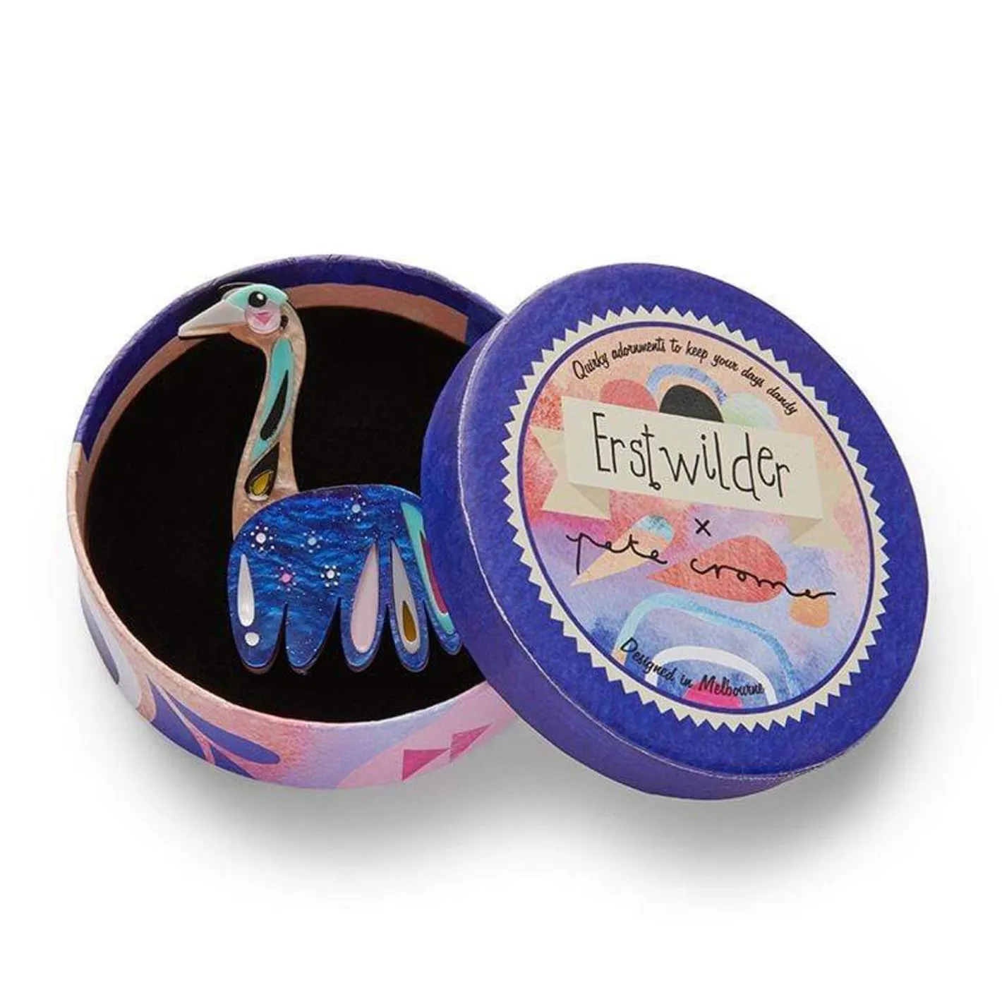 Erstwilder The Enchanting Emu Brooch^ Brooches