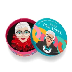 Erstwilder The Face Of Style Iris Brooch^ Brooches