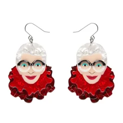 Erstwilder The Face Of Style Iris Drop Earrings^ Earrings