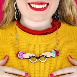Erstwilder The Face Of Style Iris Necklace^ Necklaces