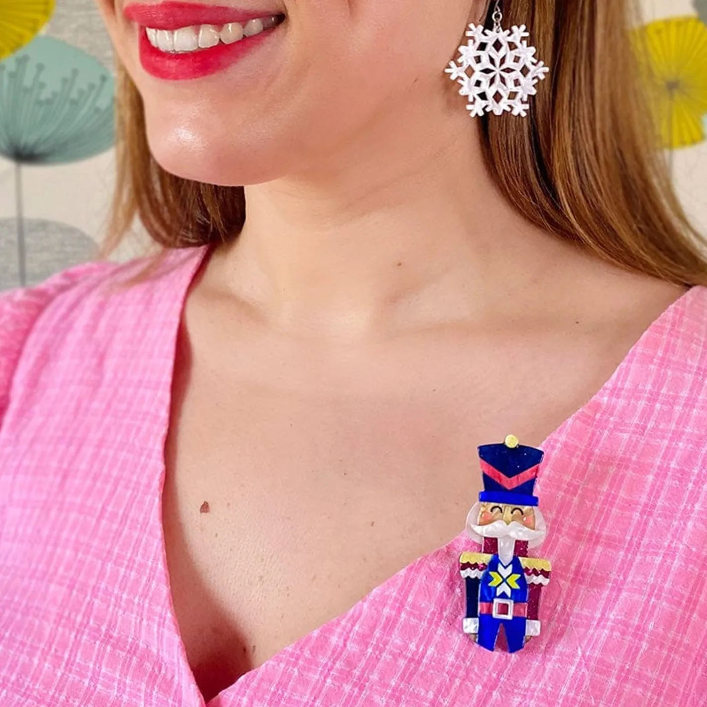 Erstwilder The Festive Soldier Brooch^ Brooches
