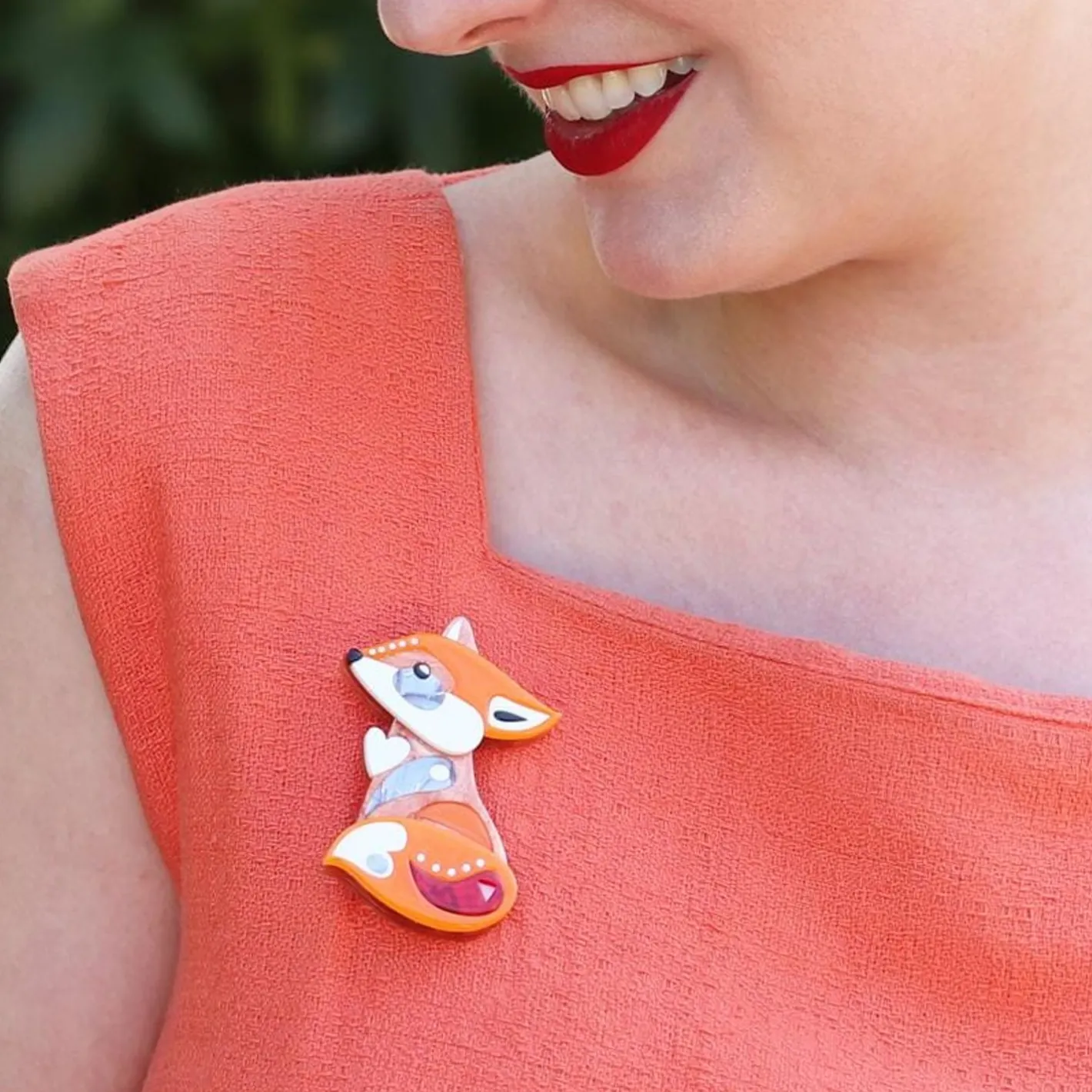 Erstwilder The Footloose Fox Brooch^ Brooches