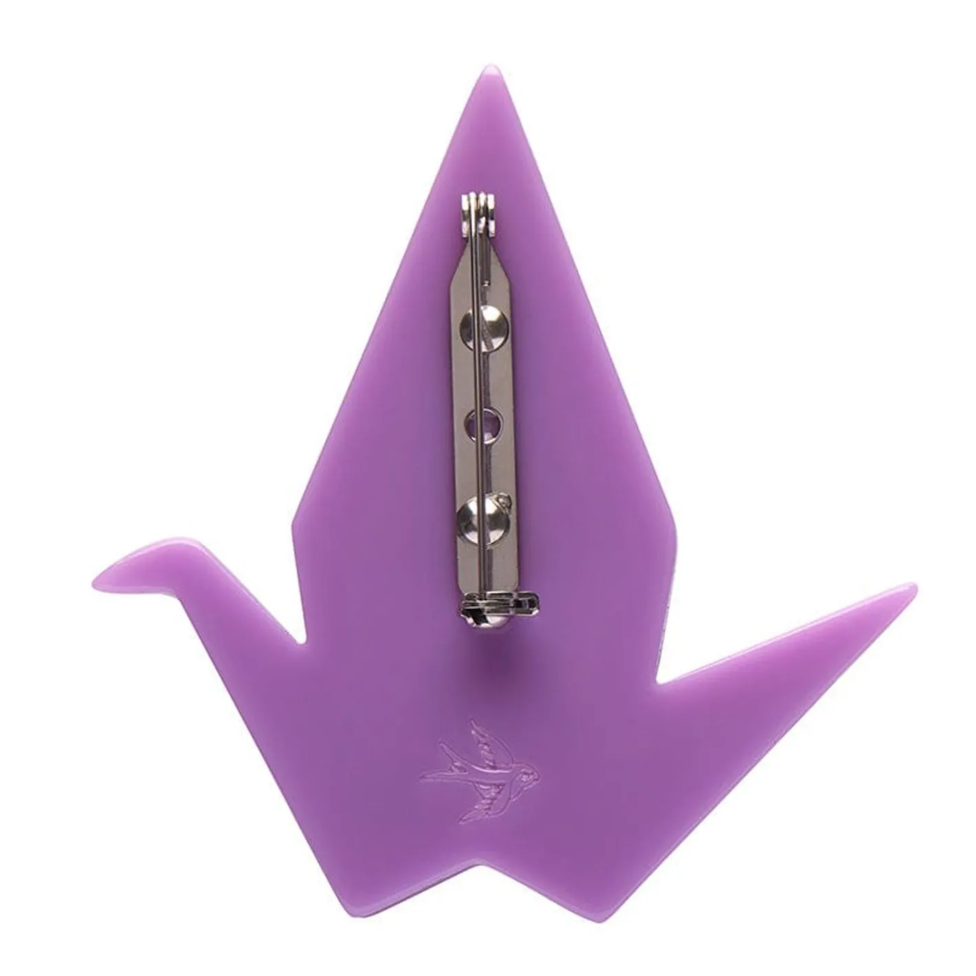 Erstwilder The Fortunate Crane Brooch^ Brooches