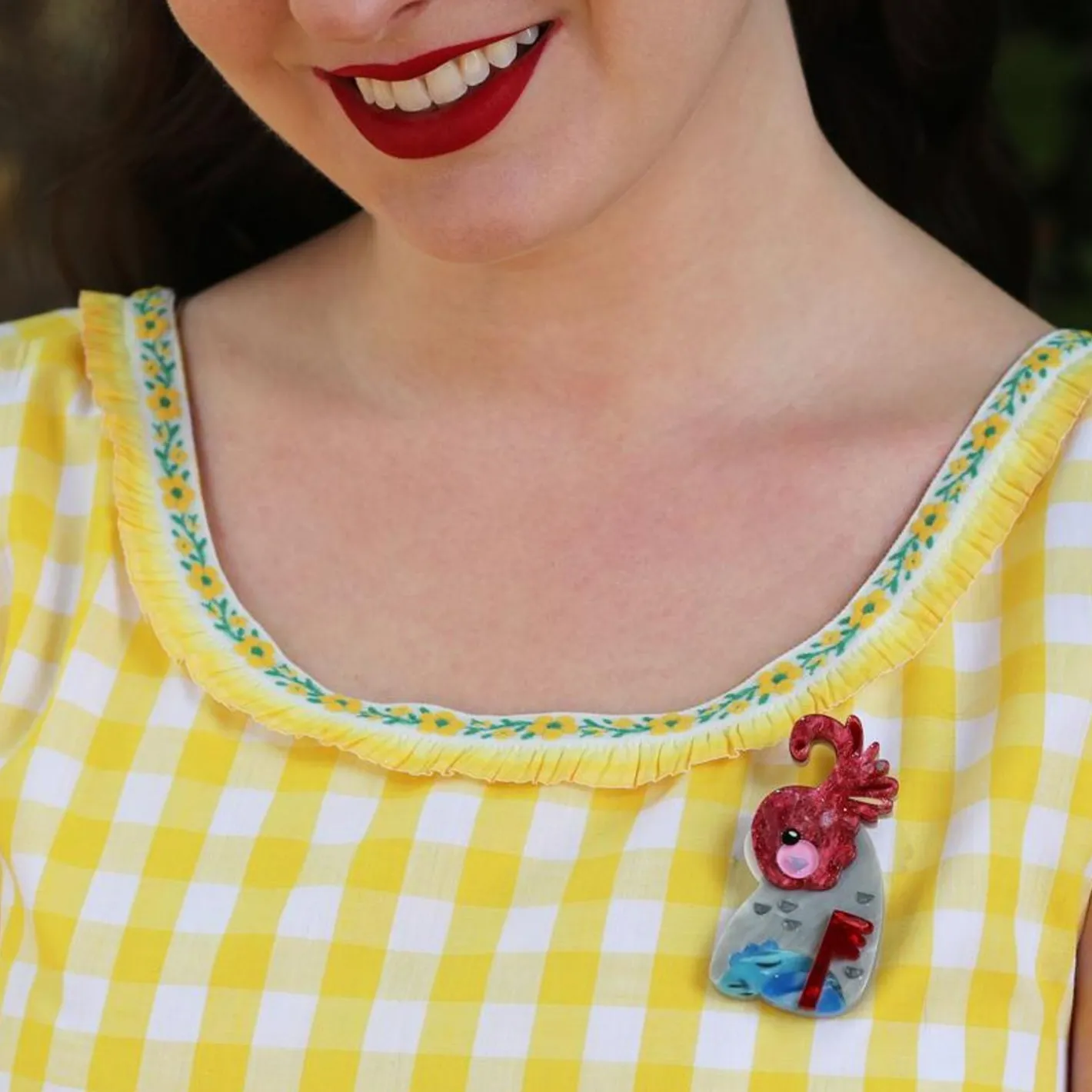 Erstwilder The Galvanic Gang Gang Brooch^ Brooches