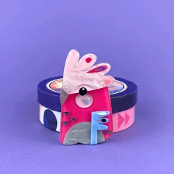 Erstwilder The Garrulous Galah Brooch^ Brooches