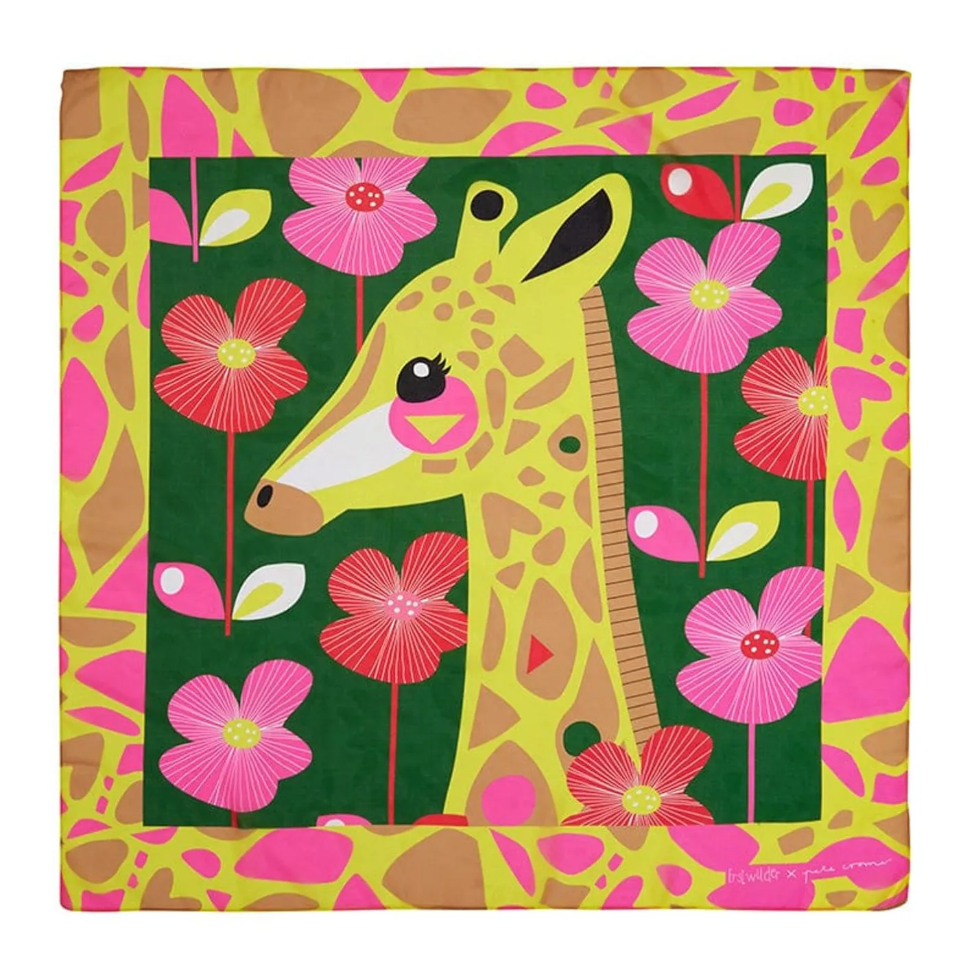 Erstwilder The Genteel Giraffe Square Scarf^ Scarves