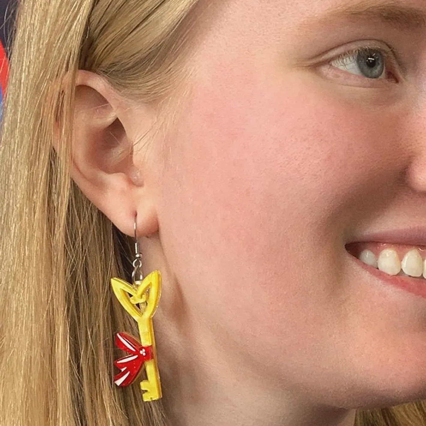 Erstwilder The Golden Key Earrings^ Earrings
