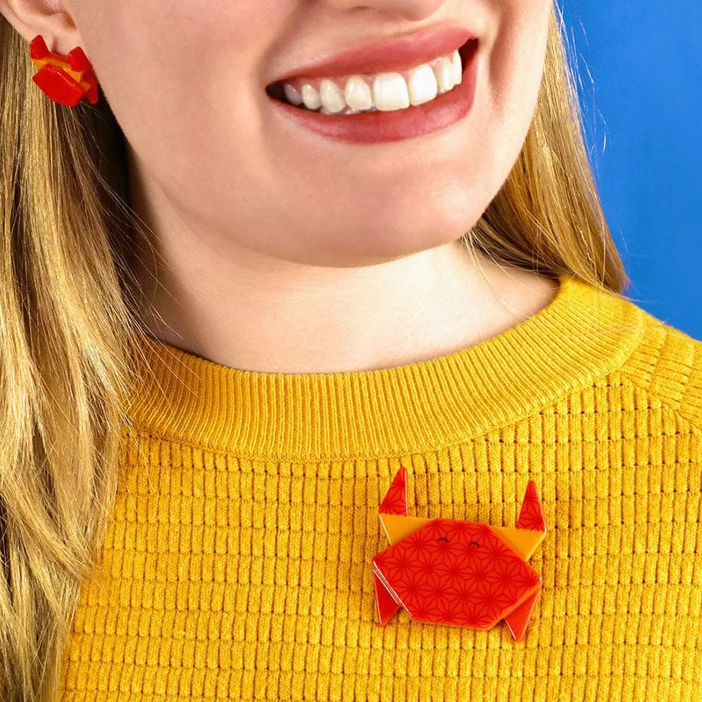 Erstwilder The Good Crab Brooch^ Brooches