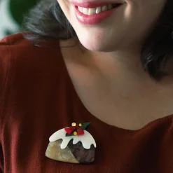 Erstwilder The Good Pud Brooch^ Brooches