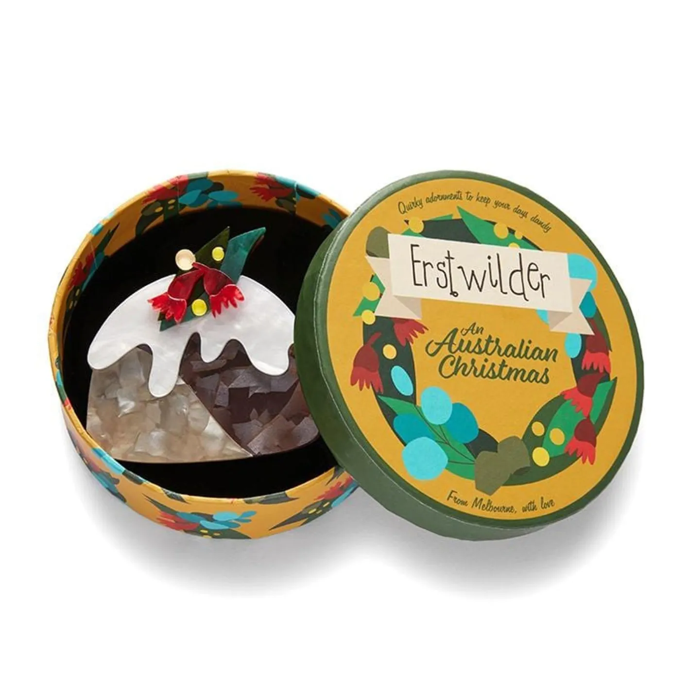 Erstwilder The Good Pud Brooch^ Brooches