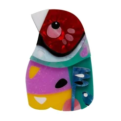 Erstwilder The Gracious Gouldian Finch^ Brooches