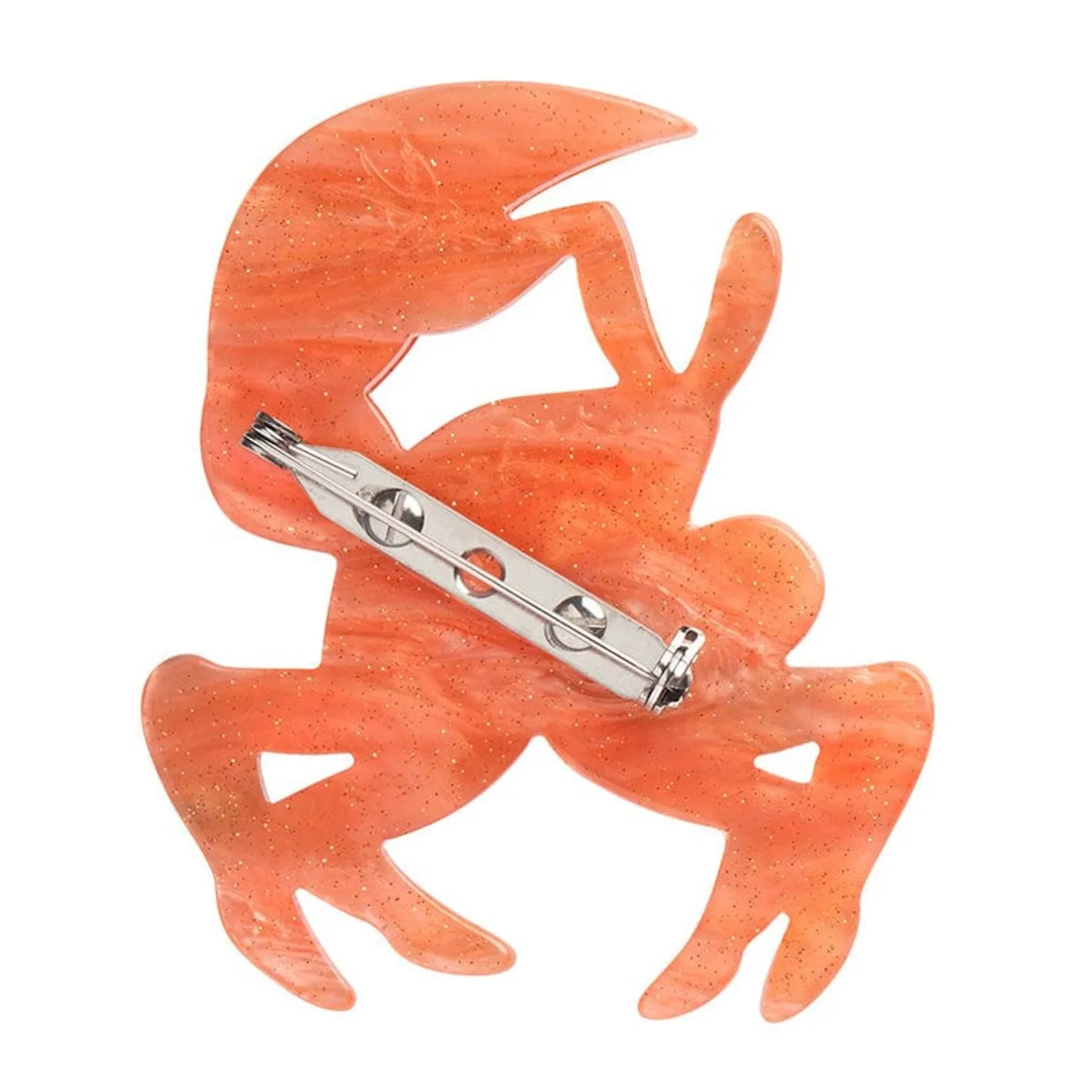 Erstwilder The Guarded Golden Ghost Crab Brooch^ Brooches