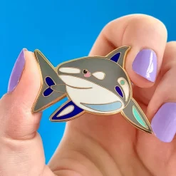 Erstwilder The Guileless Great White Shark Enamel Pin^ Enamel Pins