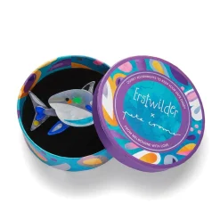 Erstwilder The Guileless Great White Shark Brooch^ Brooches