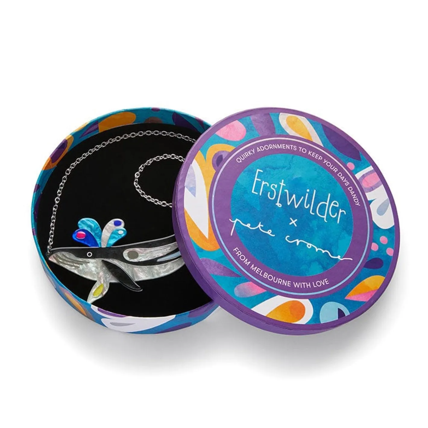 Erstwilder The Halcyon Humpback Whale Necklace^ Necklaces
