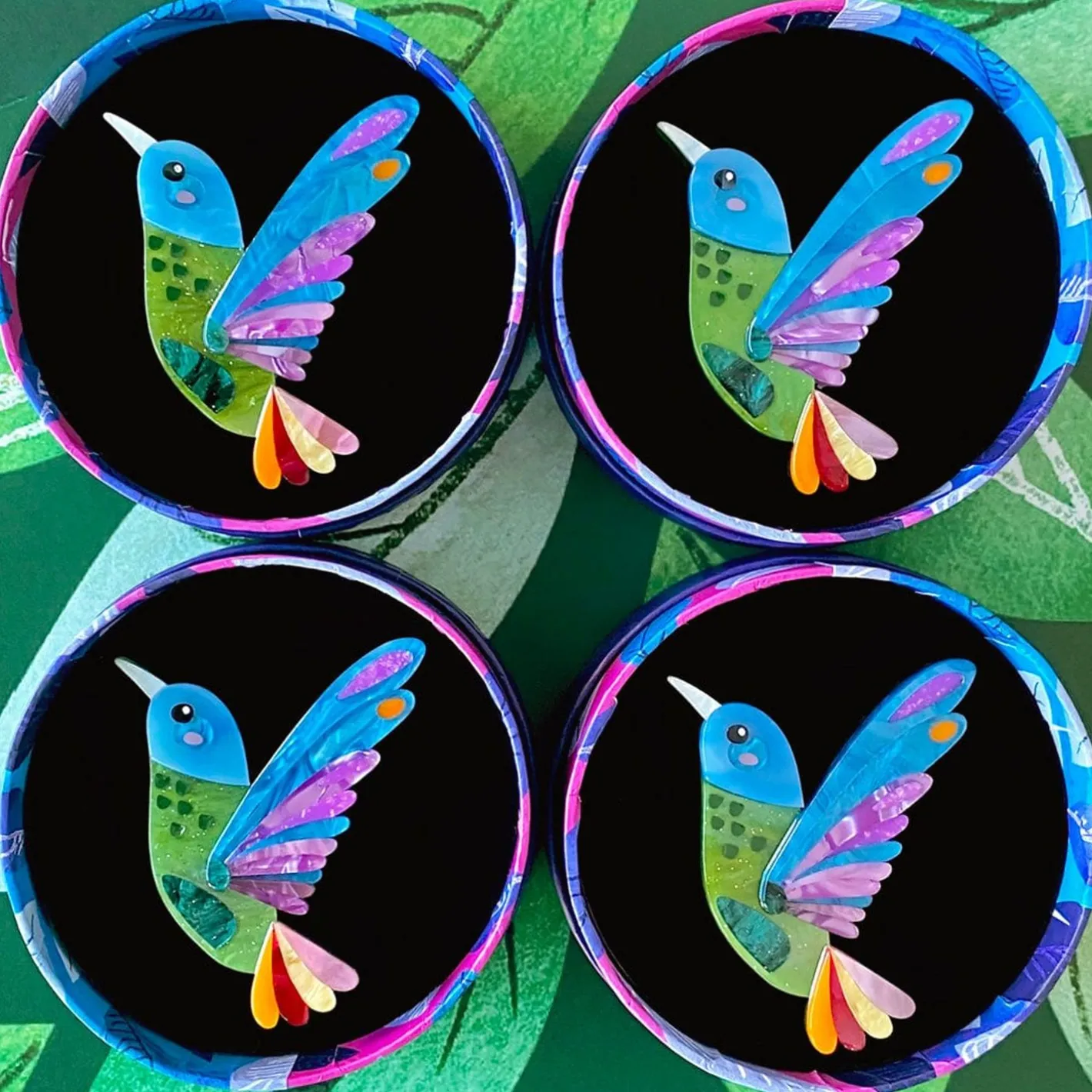 Erstwilder The Hardworking Hummingbird Brooch^ Brooches