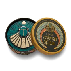 Erstwilder The Heart Of Egypt Scarab Mirror Compact^ Mirror Compacts