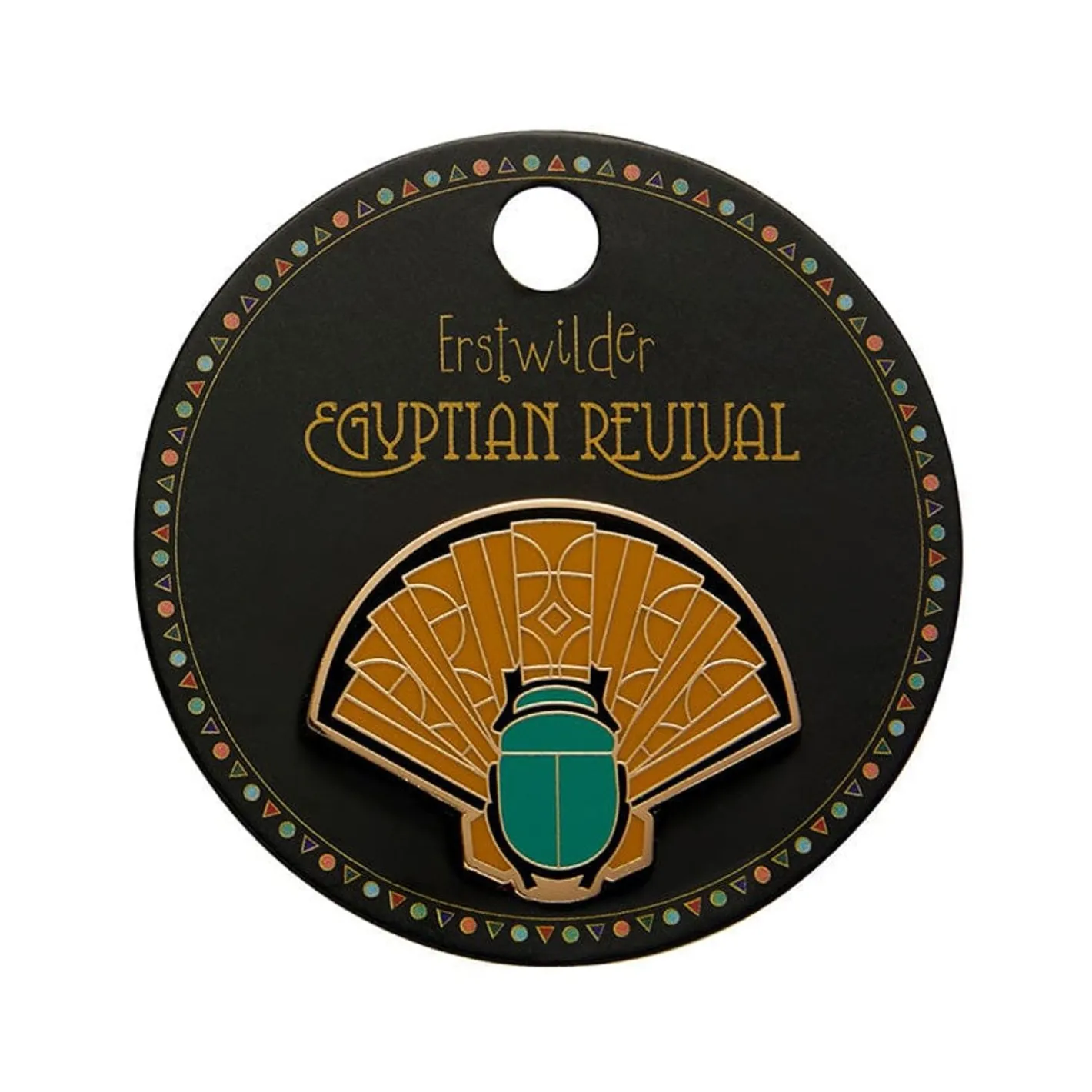 Erstwilder The Heart Of Egypt Scarab Enamel Pin^ Enamel Pins