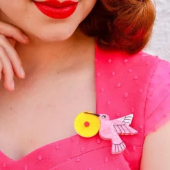 Erstwilder The Humble Hummingbird Brooch^ Brooches