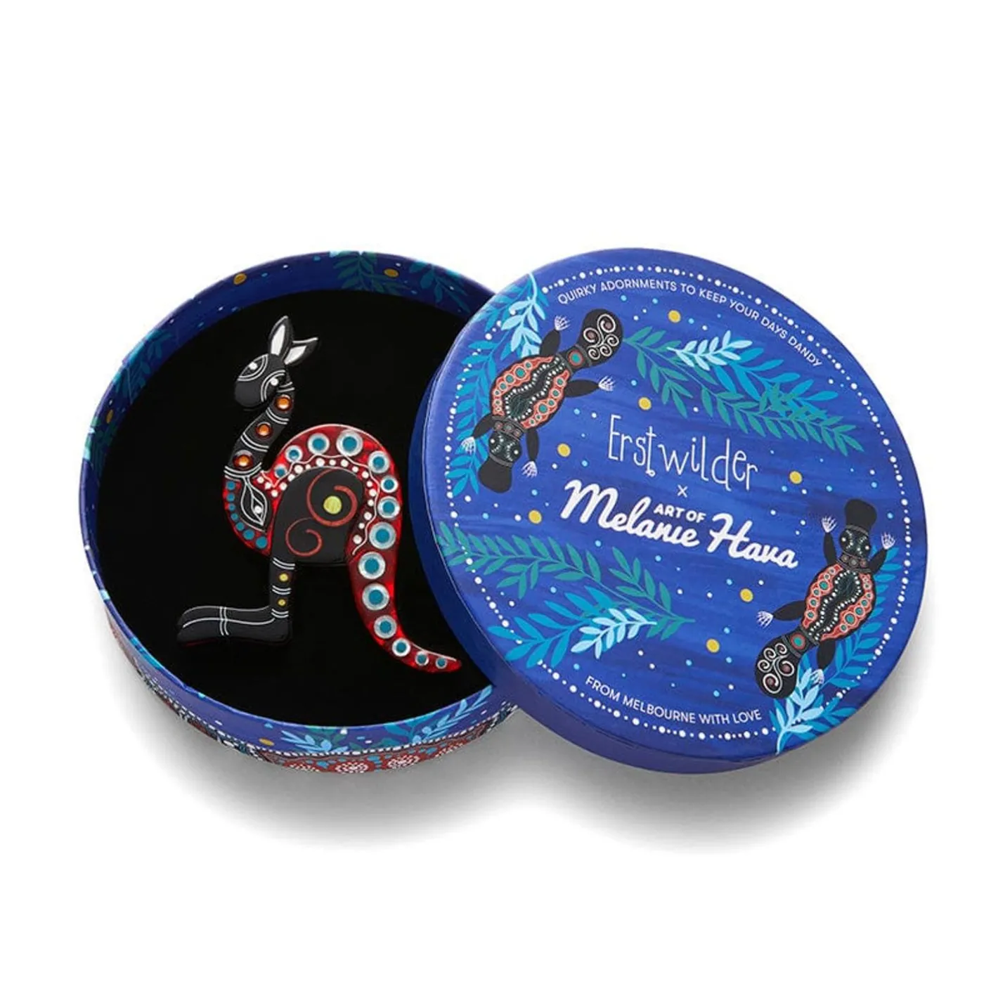 Erstwilder The Kangaroo 'Yuri' Brooch^ Brooches