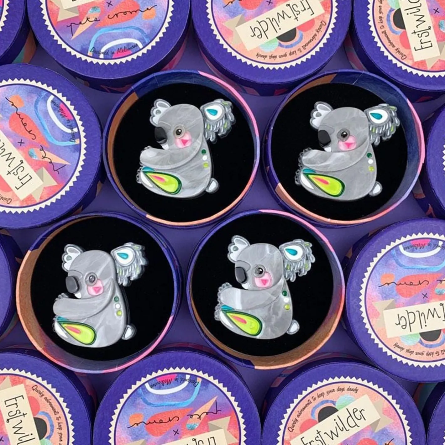Erstwilder The Kuddly Koala Brooch^ Brooches