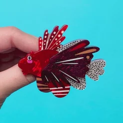 Erstwilder The Lavish Lionfish Brooch^ Brooches