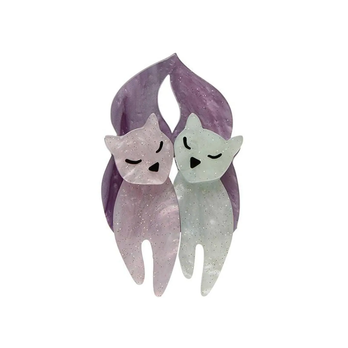 Erstwilder The Love Cats Mini Brooch^ Brooches