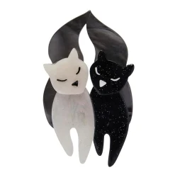 Erstwilder The Lovecats Brooch^ Brooches