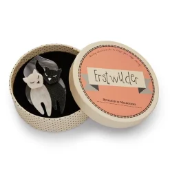 Erstwilder The Lovecats Brooch^ Brooches