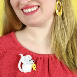Erstwilder The Manhattan Mouse Brooch^ Brooches