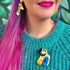 Erstwilder The Maverick Macaw Brooch^ Brooches
