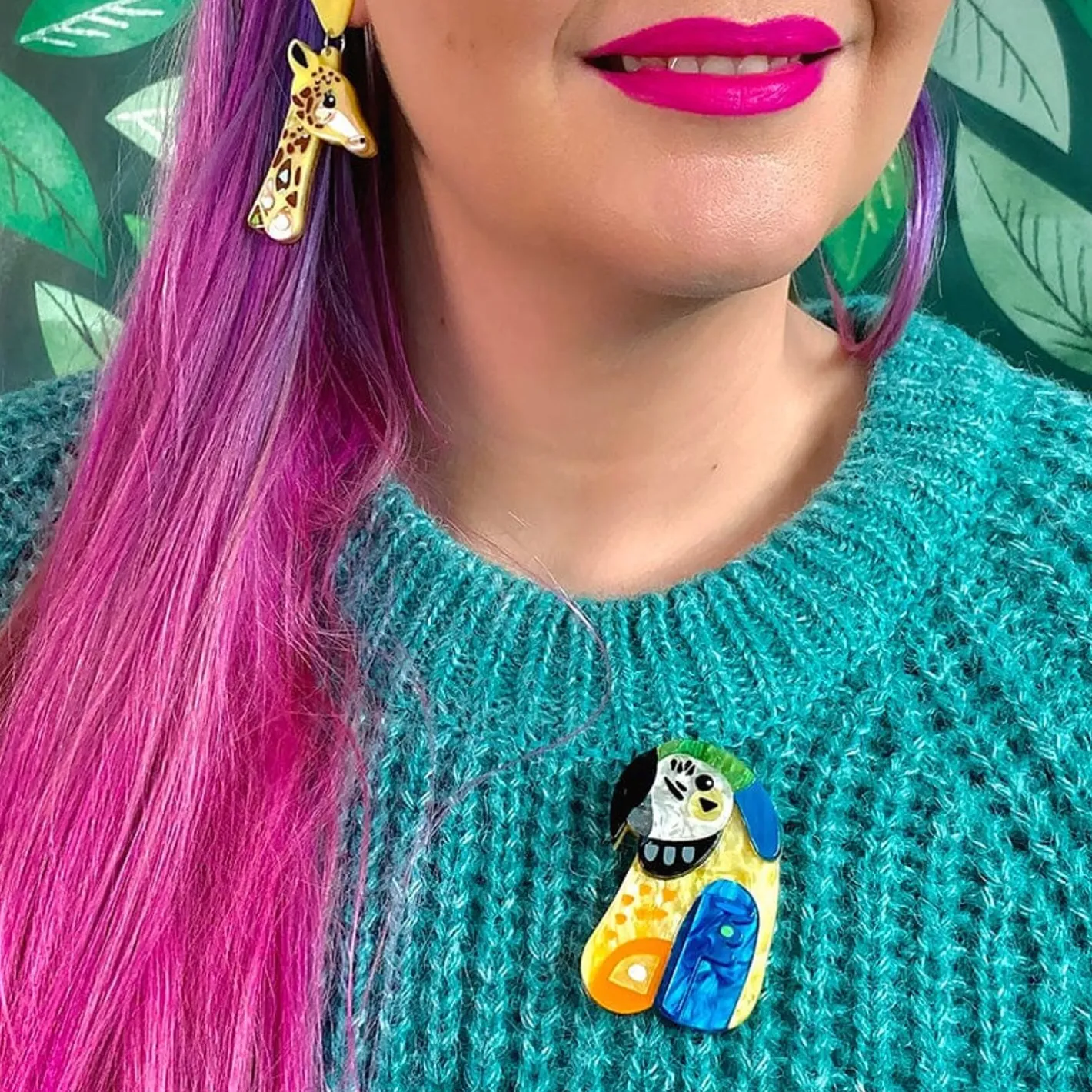 Erstwilder The Maverick Macaw Brooch^ Brooches