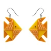 Erstwilder The Memorable Goldfish Drop Earrings^ Earrings