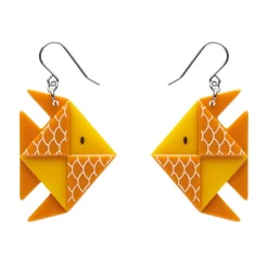 Erstwilder The Memorable Goldfish Drop Earrings^ Earrings